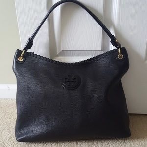 Tory Burch whipstitch hobo bag